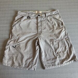 Wrangler gray cargo shorts men's size 34